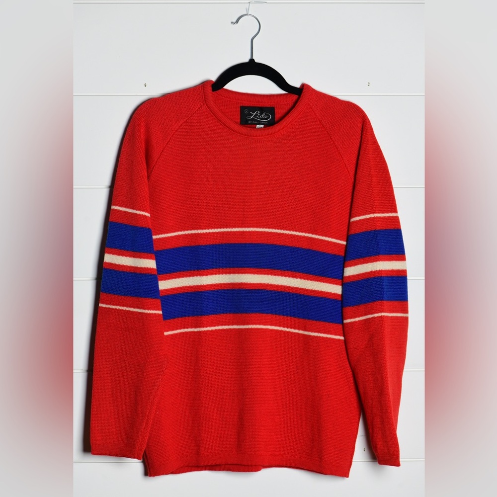 Vintage Lido of California Ski Sweater